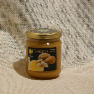 "Delizie al miele" vasetto Miele e Mandorla - La Mieleria nel Bosco